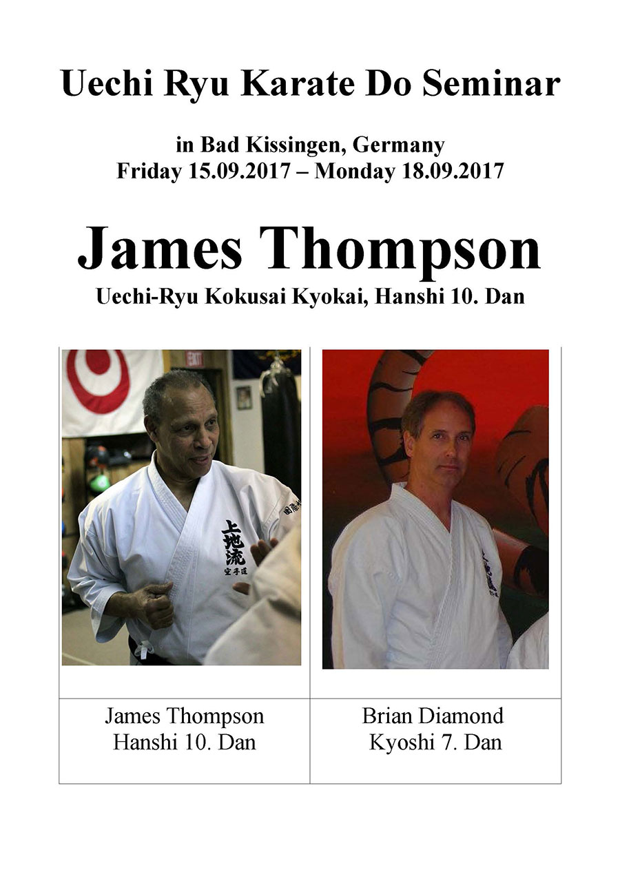Uechi Ryu Seminar 2017 Bad Kissingen