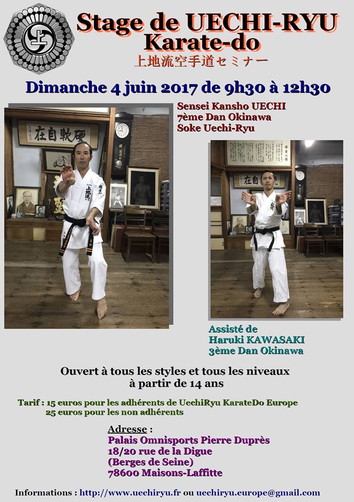 uechi seminar france 2017