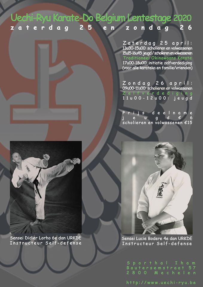 uechi ryu seminar belgium2020