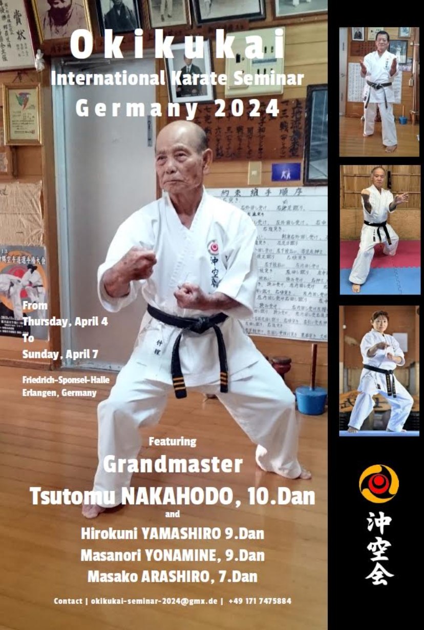Okikukai Seminar in Germany this April