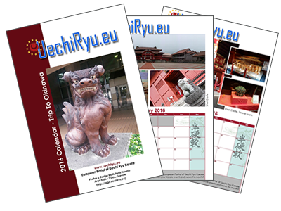 uechi ryu calendar2016 promo
